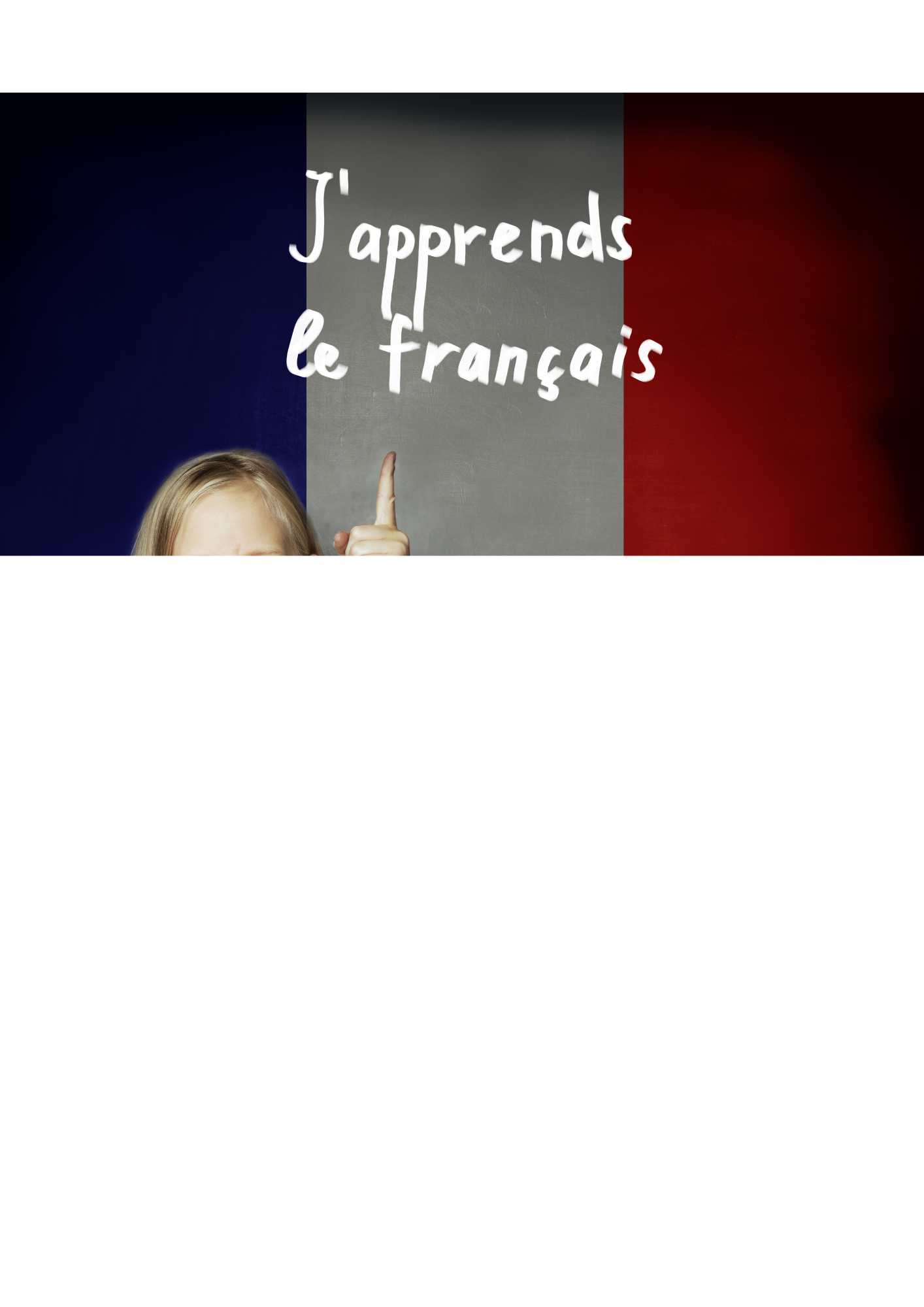 französischer Schriftzug